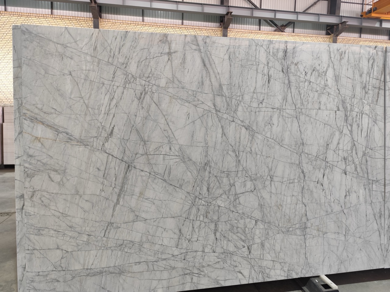 Crystal Marble: Bianco Slab
